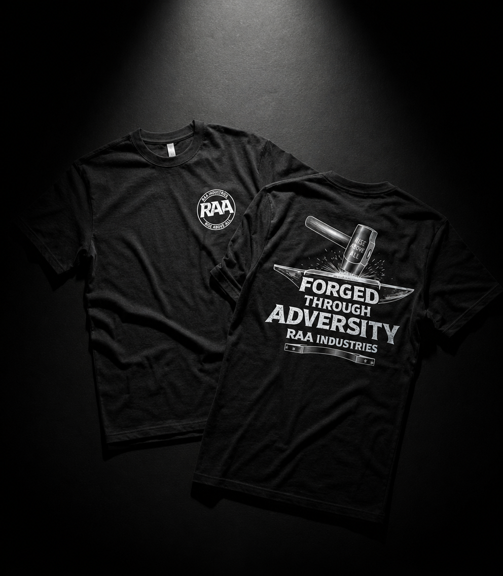 Forged Through Adversity Tee (Black)