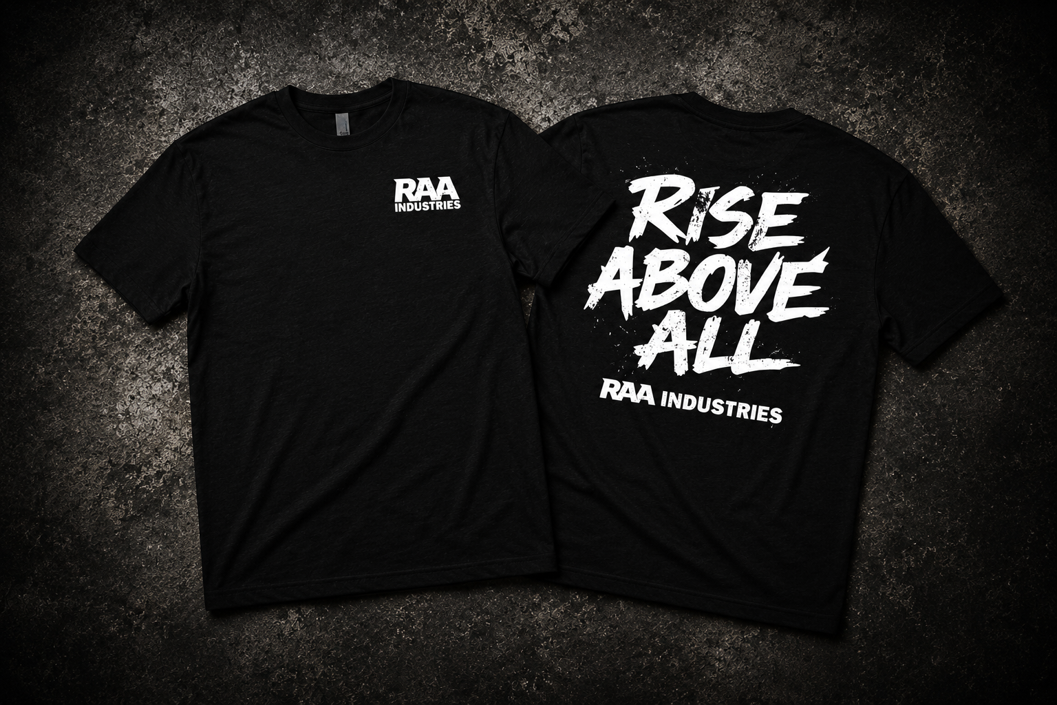 RAA Industries Tee — Rise Above All (Limited Drop)
