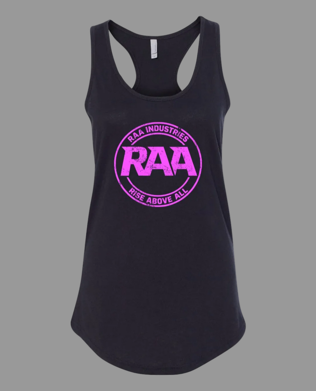 Women's Performance Tank (PINK ON BLACK)