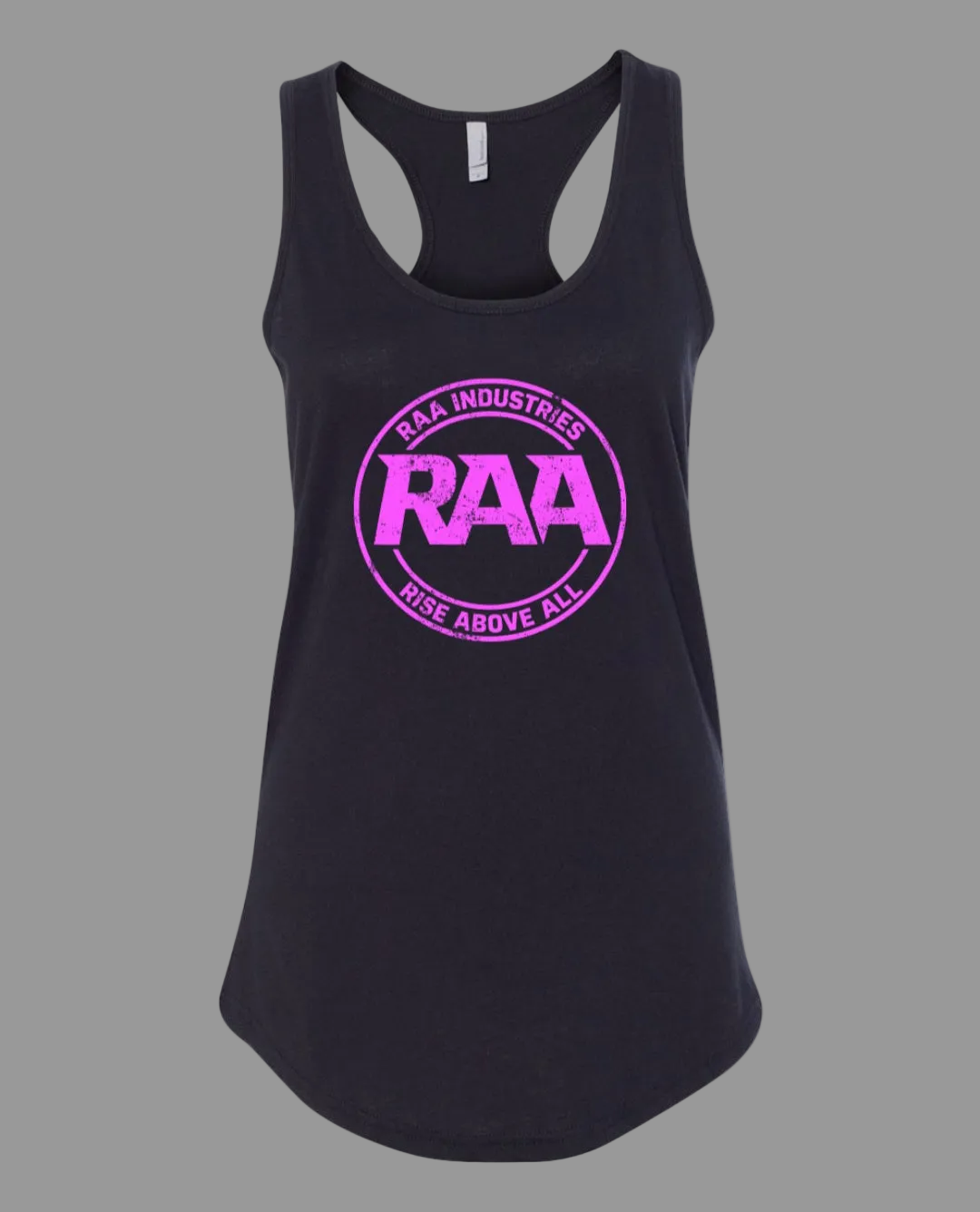 Women's Performance Tank (PINK ON BLACK)