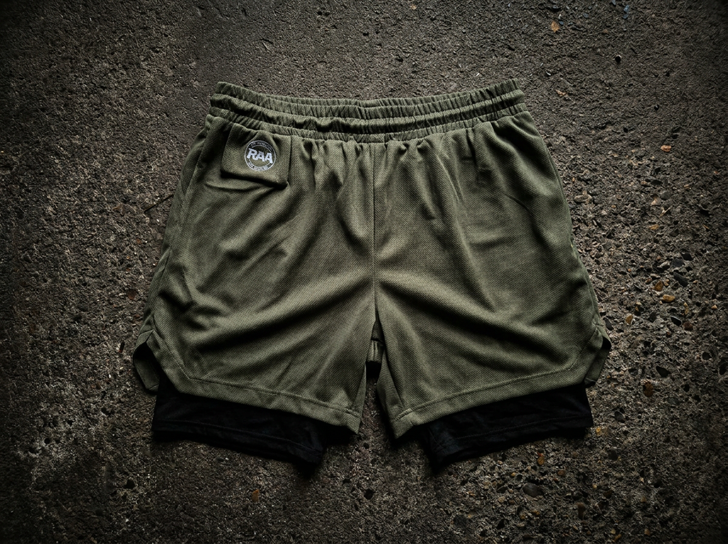 Mens RAA shorts.